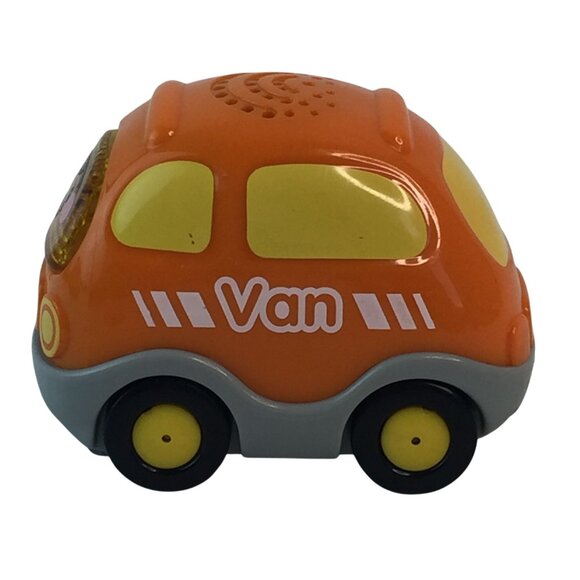 vTech Go Go Smart Wheels Orange Van Blue Convertible Lot of 2 Vehicles Tested - Picture 2 of 13